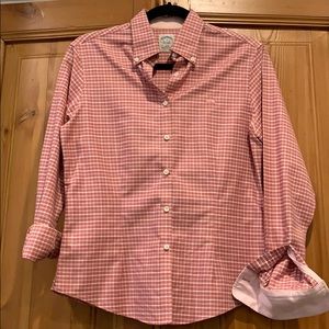 Brooks Brothers womens non-iron button down shirt